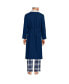 Фото #3 товара Халат Lands' End High Pile Fleece Lined Robe