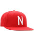 ფოტო #4 პროდუქტის Men's Scarlet Nebraska Huskers Team Color Fitted Hat