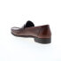 Фото #12 товара Bruno Magli Tonio BM3TONE0 Mens Brown Loafers & Slip Ons Penny Shoes