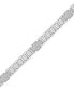 ფოტო #3 პროდუქტის Men's Diamond Cluster Watch Link Bracelet (1 ct. t.w.) in 10k Gold