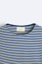 STRIPED JACQUARD T-SHIRT