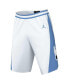 Men's White, Carolina Blue North Carolina Tar Heels Limited Retro Performance Shorts
