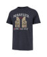 Фото #3 товара Men's Navy Distressed Minnesota Twins Regional Franklin T-shirt