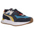 Фото #2 товара Puma Mirage Sport Layers Lace Up Mens Blue Sneakers Casual Shoes 383175-02