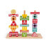 Фото #4 товара Развивающая и обучающая игрушка JANOD I Wood Edutotem Stackable 52 Pieces