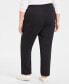 Фото #6 товара Women's Mid Rise Drawstring-Waist Fleece Pant, XS-5X, Created for Macy's