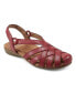 ფოტო #1 პროდუქტის Women's Berri Woven Casual Round Toe Slip-on Sandals