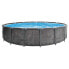 Фото #2 товара INTEX Greywood Prism Premium Ø 457x122 cm Round Steel Frame Above Ground Pool