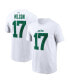 Men's Garrett Wilson White New York Jets Legacy Player Name and Number T-shirt