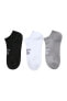 S192263 Socks U 3 Pack Sneaker Cut Sock Çok Renkli Unisex Çorap