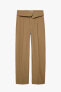 Trousers with double waistband - limited edition