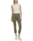 Women's High-Rise Cuffed Pull-On Pants
