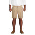 ფოტო #5 პროდუქტის Big & Tall Comfort Waist Pleated 9" No Iron Chino Shorts