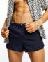 Фото #1 товара Weekday Chip swim shorts in navy