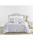Фото #11 товара Silhouette Floral 3-Pc. Duvet Cover Set, Full/Queen, Created for Macy's