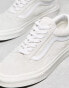 Фото #3 товара Vans Old Skool trainers in off white suede