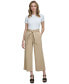 Фото #4 товара Women's Belted Wide-Leg Pants