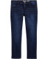 Фото #3 товара Kid Dark Wash Plus-Fit Skinny-Leg Jeans 12P