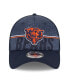 Фото #4 товара Men's Navy Chicago Bears 2023 NFL Training Camp Alternate Logo 39THIRTY Flex Fit Hat
