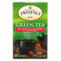Twinings, зеленый чай, гранат, малина и клубника, 20 чайных пакетиков, 30 г (1,06 унции)