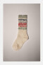 Фото #4 товара Ski collection twisted yarn knit socks