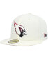 Фото #1 товара Men's Cream Arizona Cardinals Chrome Color Dim 59FIFTY Fitted Hat