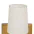Фото #4 товара Настенный светильник 58 x 20 x 31,5 cm Синтетическая ткань Позолоченный Металл современный