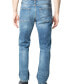 Фото #2 товара Men's Straight-Fit Stretch Destroyed Jeans