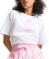 Фото #3 товара Women's Essentials Palm Resort Graphic T-Shirt