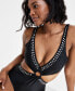 Фото #6 товара Women's Tell Me About It Stud One-Piece Swimsuit, Created for Macy's