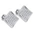 Фото #1 товара Earrings made of white gold with crystals 239001 00574 07