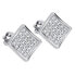 Фото #1 товара Earrings made of white gold with crystals 239001 00574 07