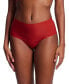 BreatheSoft Hi-Rise Thong Underwear Sundried Tomato Red, S - фото #3