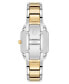 Фото #3 товара Women's Quartz Two-Tone Alloy Watch, 26mm