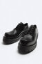 Фото #4 товара Кожаные туфли на толстой подошве — limited edition ZARA