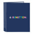 Фото #1 товара Папка-регистратор Benetton Cool Тёмно Синий A4 27 x 33 x 6 cm