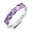 Fancy Magic Purple FMP24 fine silver ring