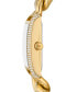 Women's Emery Three-Hand Gold-Tone Stainless Steel Watch 40 x 31mm
