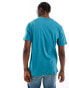 Фото #2 товара adidas Originals sunset graphic unisex t-shirt in teal