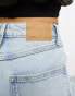 Cotton On slim straight leg jeans in light wash blue denim