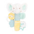 KIKKABOO Multisensory Elephant Time Rattle