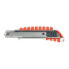 Metal snap-off knife with a blade Yato YT-75122 - 18mm