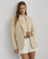 ფოტო #1 პროდუქტის Women's Pinstriped Blazer