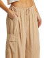 ფოტო #2 პროდუქტის Juniors' Beach Babe High-Rise Cargo Pants