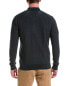 Raffi English Rib 1/4-Zip Mock Neck Sweater Men's