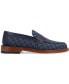 Фото #2 товара Men's Fitz Jacquard Handcrafted Penny Slip-on Loafers
