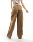 Vans curbside trousers in brown Коричневый, W26 - фото #2