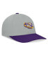 Фото #3 товара Men's Gray/Purple LSU Tigers Mick Flex Hat