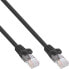 Фото #2 товара InLine Patch Cable U/UTP Cat.5e black 0.5m