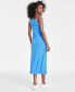 ფოტო #2 პროდუქტის Women's Knit Ribbed Midi Dress, Created for Macy's